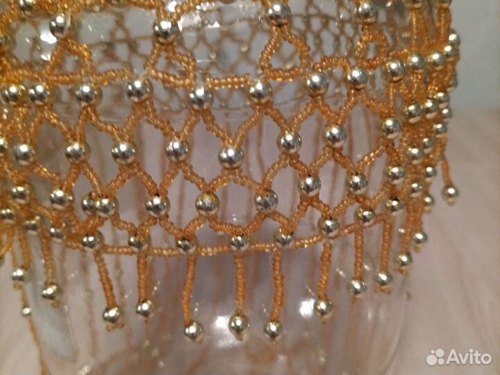 Шапка из бисера для восточных танцев