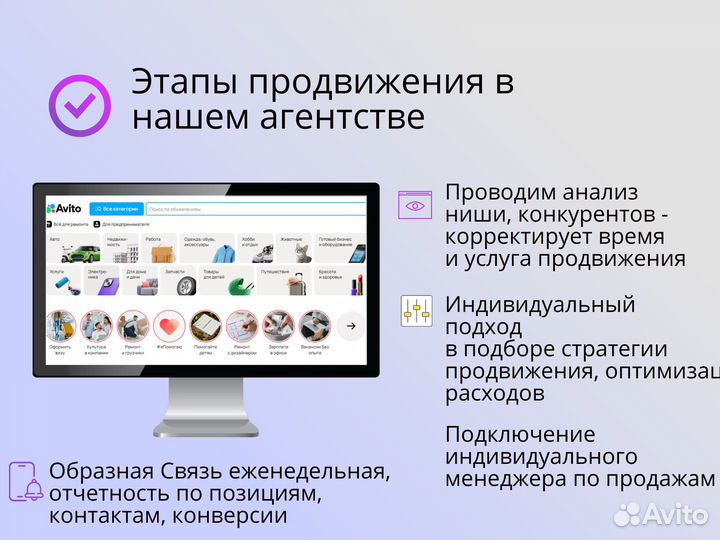 Услуги авитолога. Менеджер по продажам на Авито