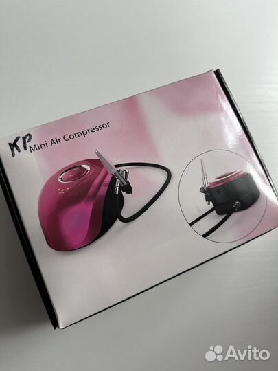 Nail Art Аэрограф для маникюра Mini Air Compressor