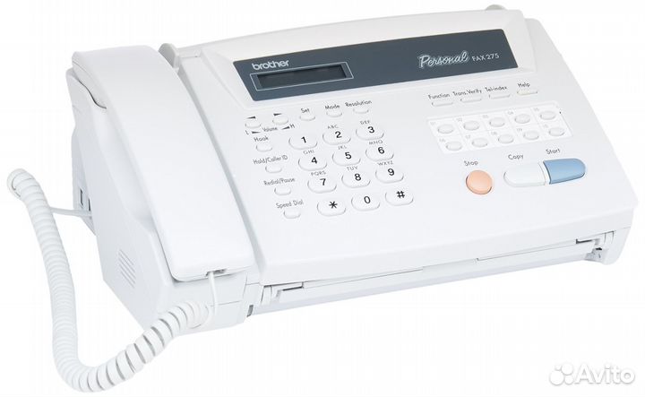 Телефон факс Brother Personal Fax 275