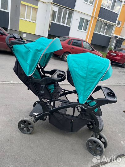 Коляска для двойни