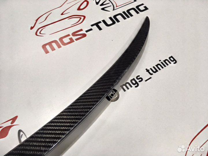 Спойлер BMW 5 series g30 M5 Style Карбон