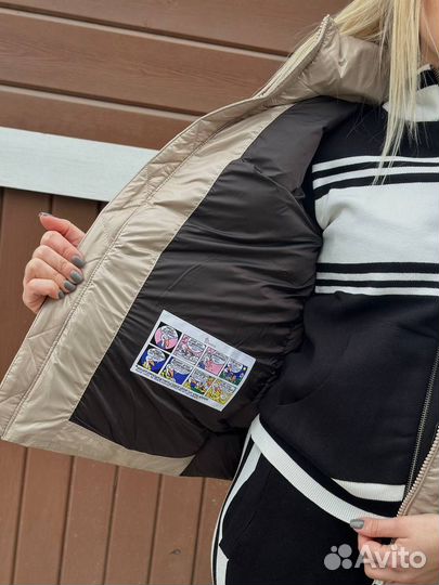 Пуховик женский новый Moncler с биркой зимний M,L