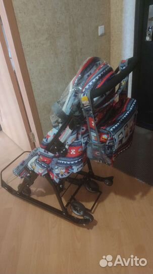 Санки коляска ника