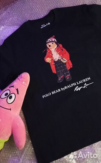 Футболка bear polo Ralph Lauren