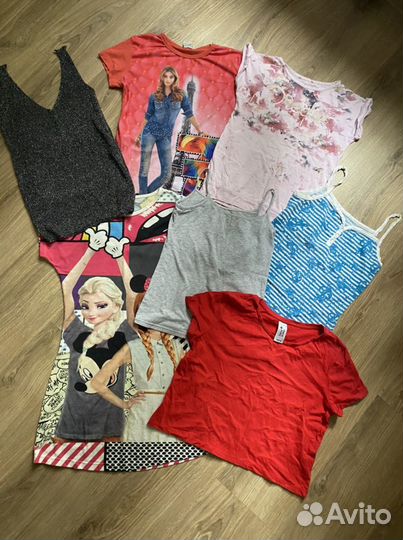 Вещи пакетом на девочку 7-9 лет