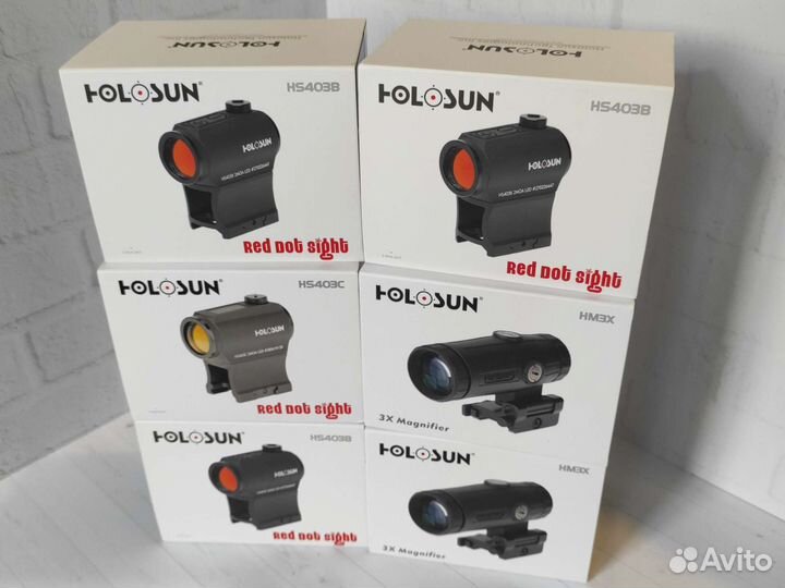 Holosun коллиматор и магнифер