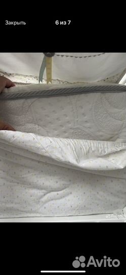 Бортики в кроватку mothercare