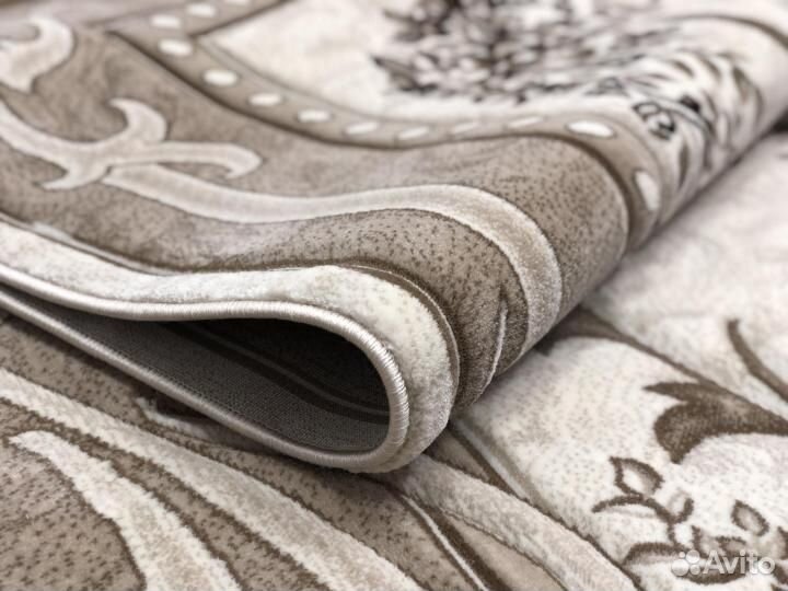 Ковер рельефный р-р : 2.0х3.0 (№ 28815 о) новый