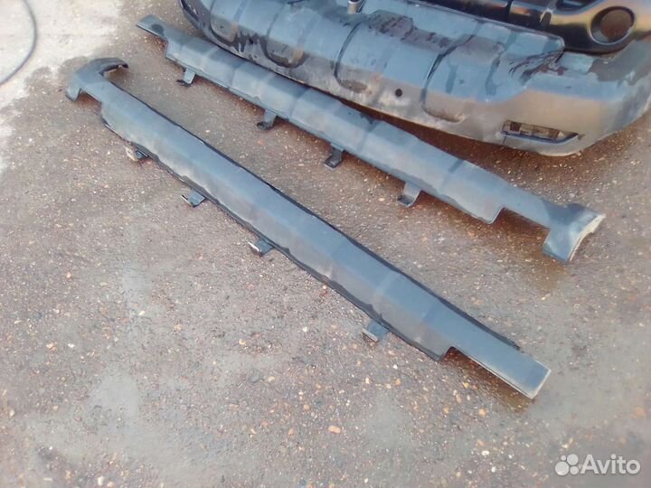 Накладки на пороги honda CRV