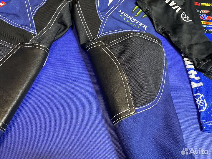 Костюм для мотокросса и эндуро yamaha детский