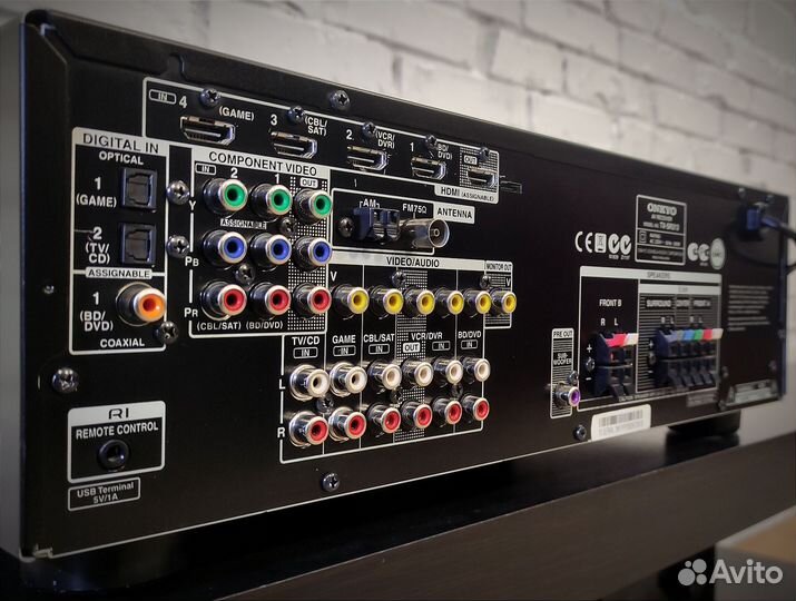 Мощный 5.1 USB Bt Ресивер Onkyo TX-SR313 (Japan)