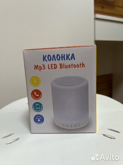 Портативная колонка ночник