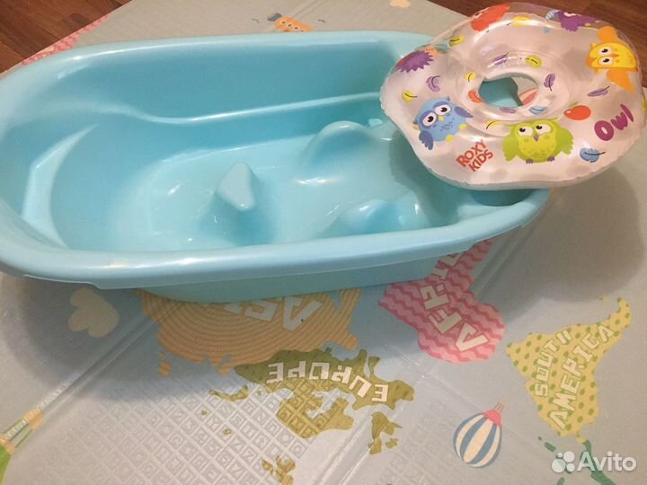 Ванночка, круг, стульчик для купания