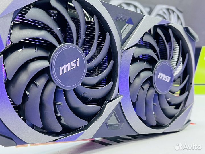 MSI Ventus 2X RTX 3060 Ti 8GB на Гарантии