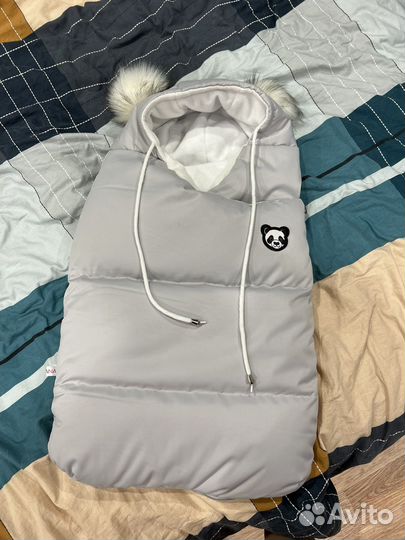 Конверт в коляску для новорожденного