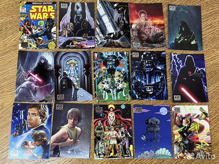 Карточки Звездные войны Star Wars