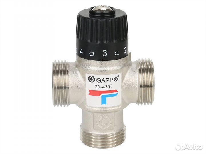 Термостатический клапан для систем отопления и гвс
