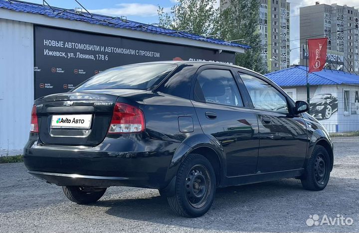 Chevrolet Aveo 1.4 МТ, 2005, 136 000 км