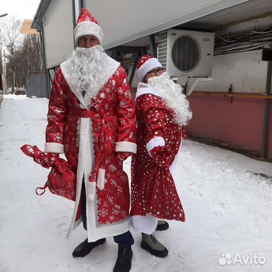 Костюм деда мороза взрослый