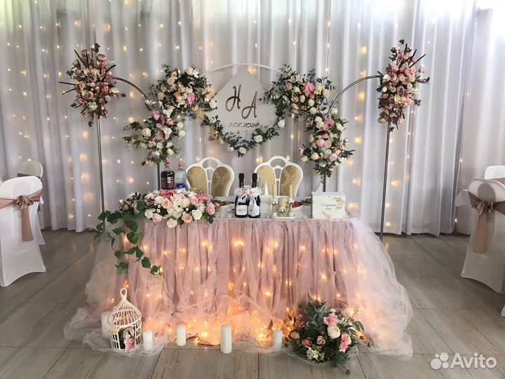 Оформление зала для вашего торжества