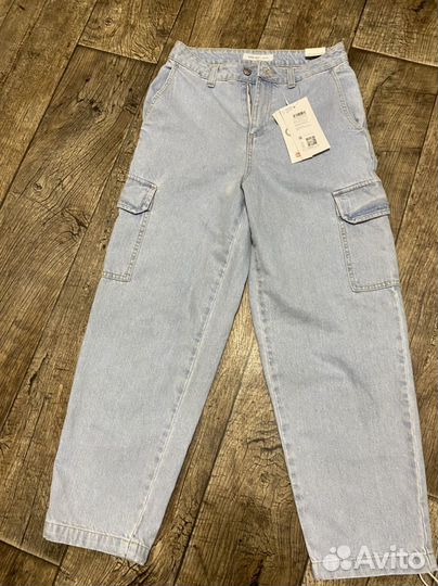 Джинсы женские широкие