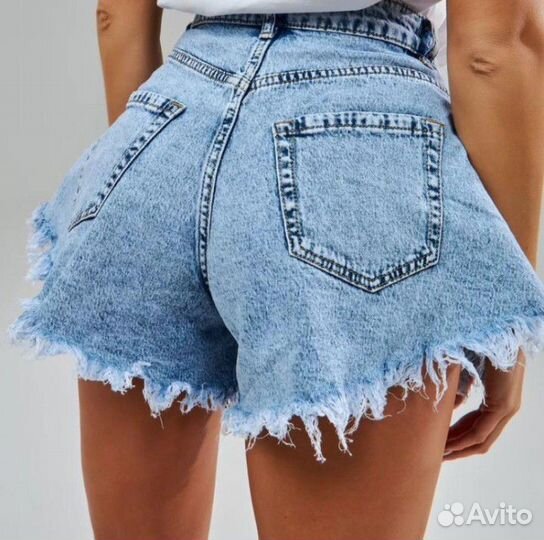 Шорты джинсовые