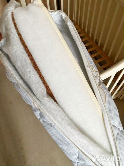 Ортопедический матрас Plitex + наматрасник