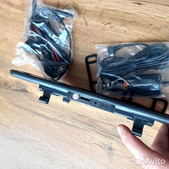 Зеркало регистратор с камерой заднего вида 2в1