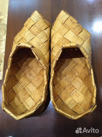 Лапти из бересты