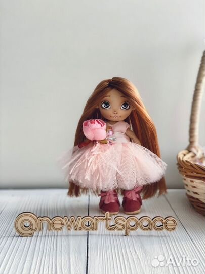 Интерьерная кукла ручной работы