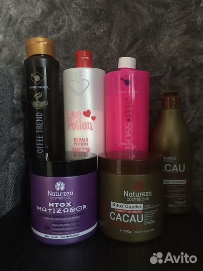 Состав для кератинового выпрямления и ботокса, шго