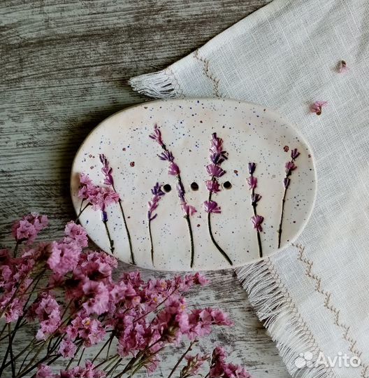 Мыльница керамическая. Керамика ручной работы