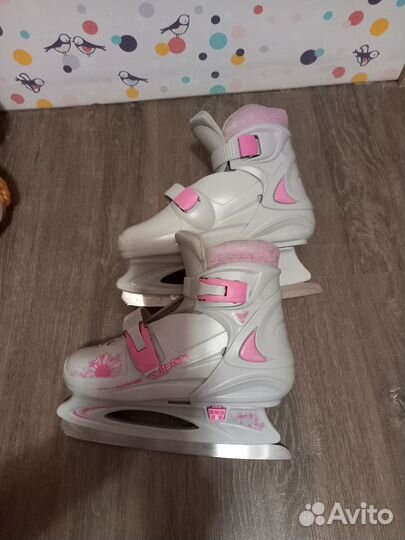 Продаю детские раздвижные коньки (33-36р)