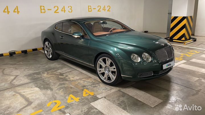 Bentley Continental GT AT, 2005, 110 000 км