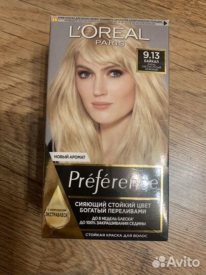 Краска для волос L'oreal Preference 9.13Байкал