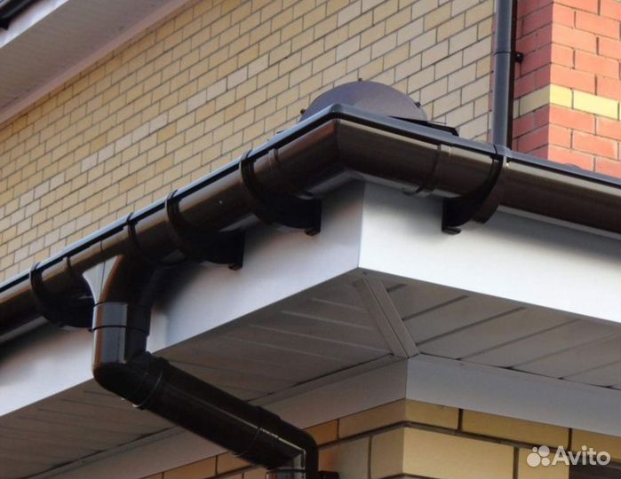 Водосточная система, Угловой желоб внутренний