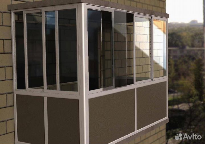 Окна на балкон