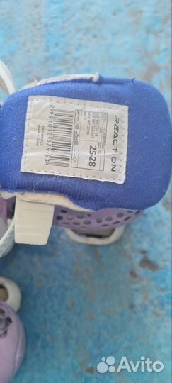 Коньки Коньки роликовые детские раздвижные 25-28