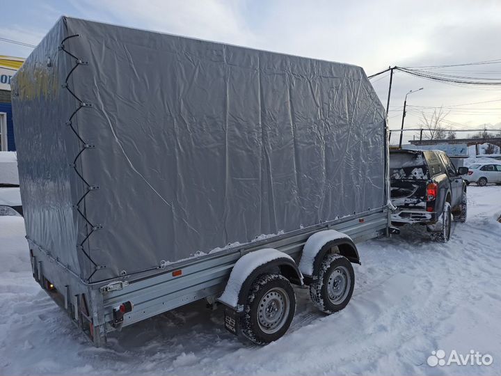 Прицеп для снегоходов и других грузов, 3,5*1,95м