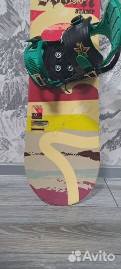 Сноуборд Spoon 138cm+Крепления