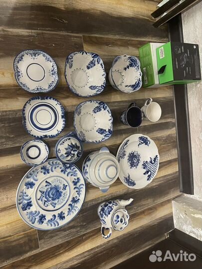 Гжель 1818-1932 ручная работа