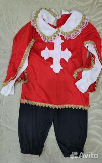 Новогодний костюм мушкетёра