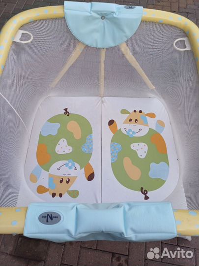 Манеж детский складной