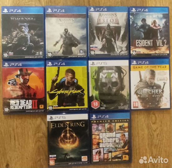 Игры на ps4/ps5