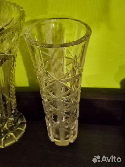 Ваза хрустальная СССР