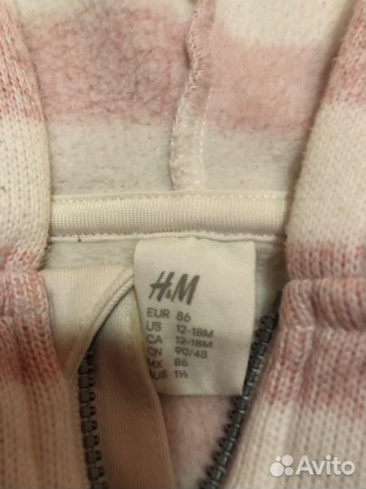 Кофта для девочки hm 86