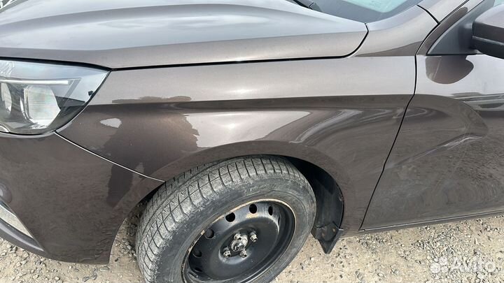 Крыло переднее левое на LADA Веста