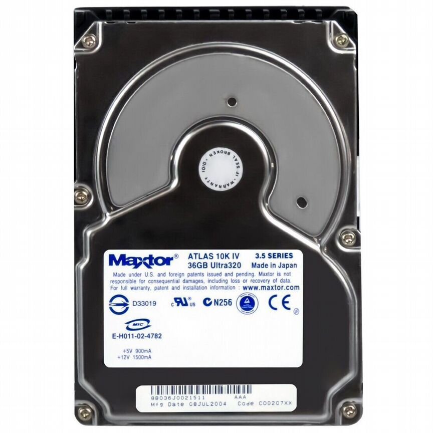 [8B036J0] Жесткий Диск Maxtor 36,7gb Scsi 3.5" 8b036j0
