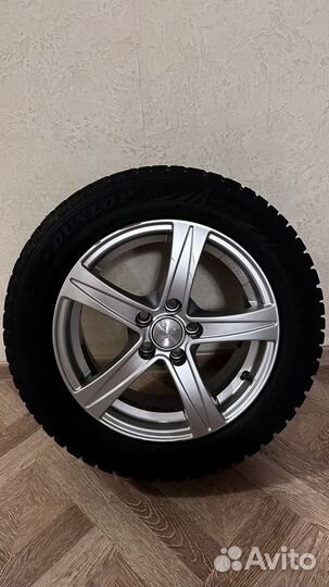 Колеса 5х100 57.1 dunlop (шип2018) 185/60 r15